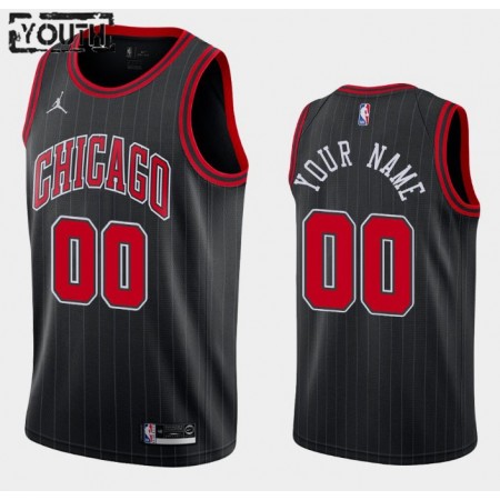 Kinder NBA Chicago Bulls Trikot Benutzerdefinierte Jordan Brand 2020-2021 Statement Edition Swingman